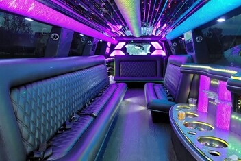 Shreveport Limo Interior