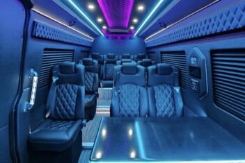 Shreveport Sprinter Bus Interior