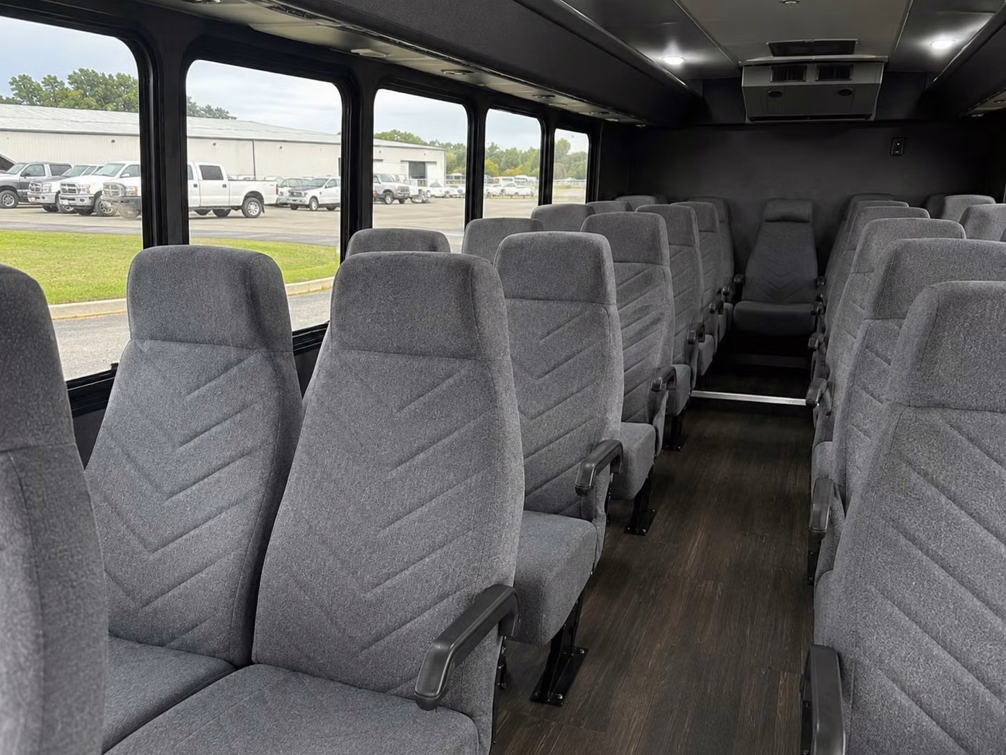 20 passenger minibus interior