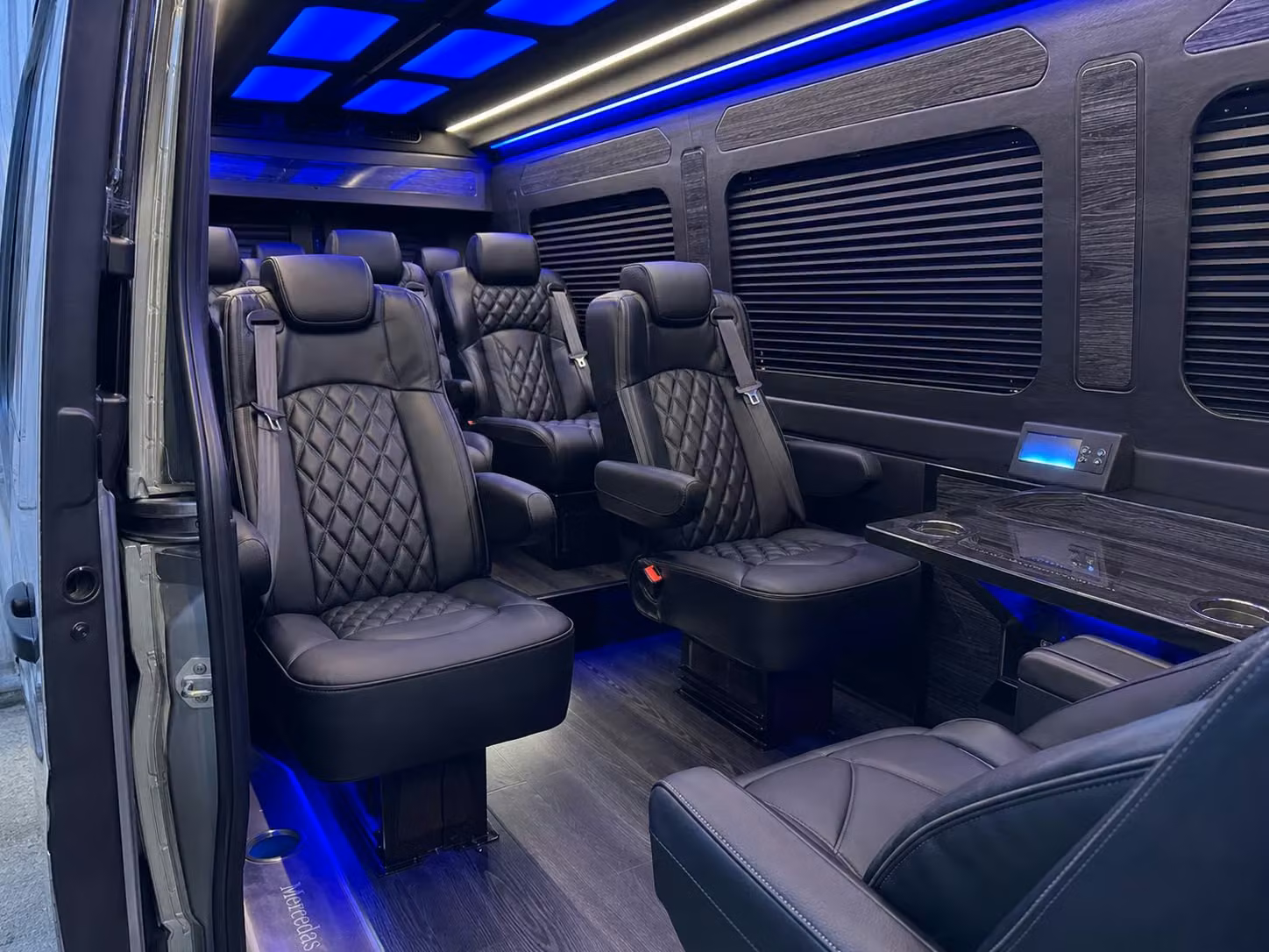 sprinter van transportation for groups and events across shreveport